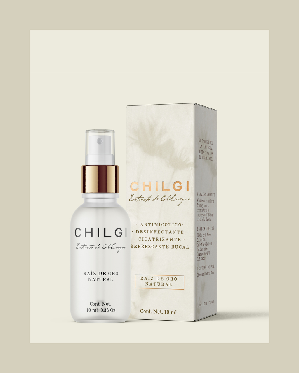 Spray Bucal 10ml Natural.