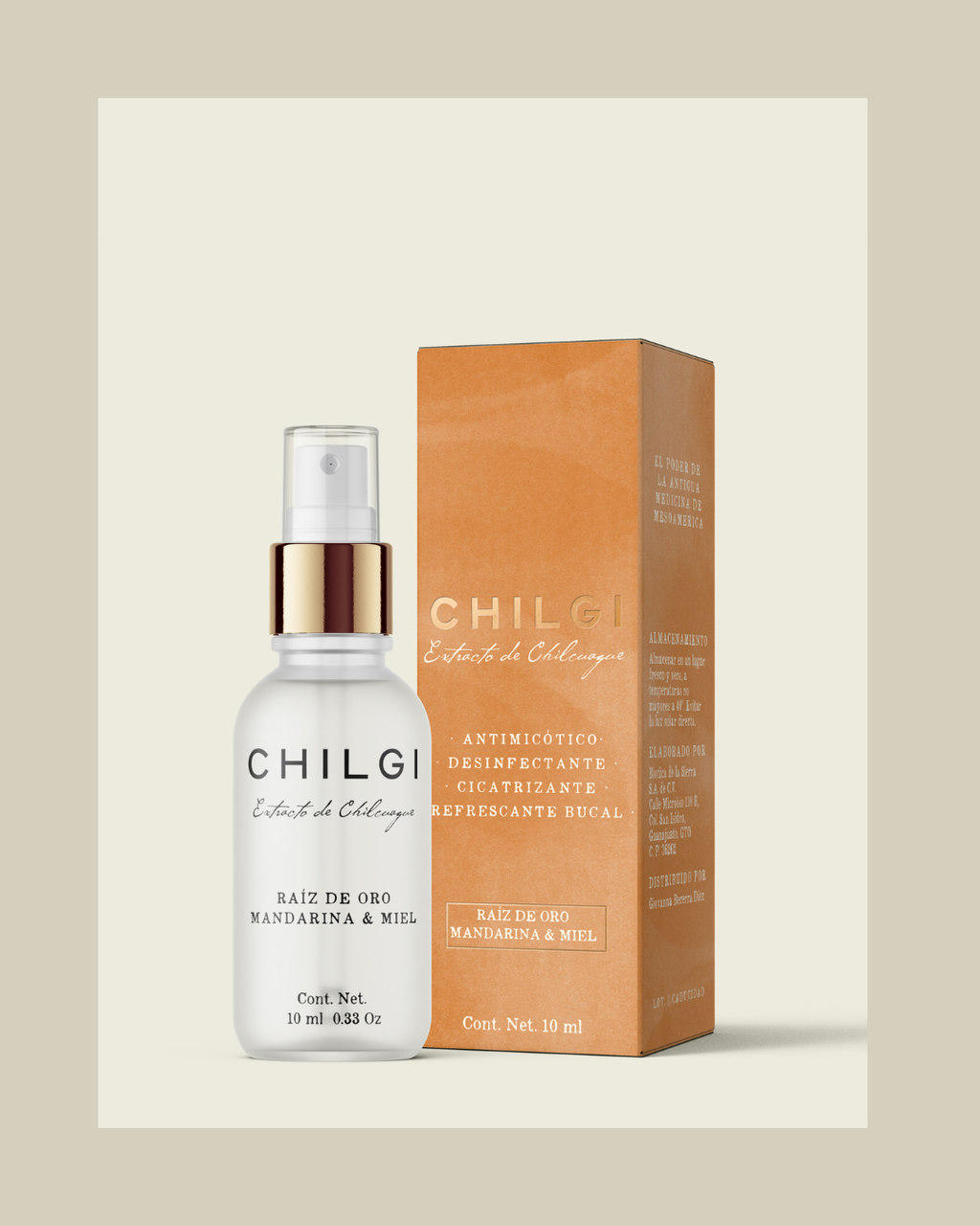 Mandarine Honey Oral Spray 10ml.